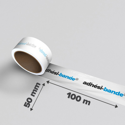 Bedrukt afzetlint 50 mm x 100 m