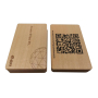 Houten RFID-kaarten 86x54mm