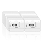 Flexibele badgehouder creditcardformaat horizontaal 85,6 x 54 mm