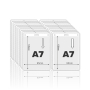 Flexibele badgehouder A7 verticaal 95 x 105 mm