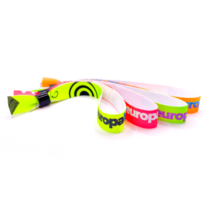 Stoffen polsbandjes Express Fluo J+6