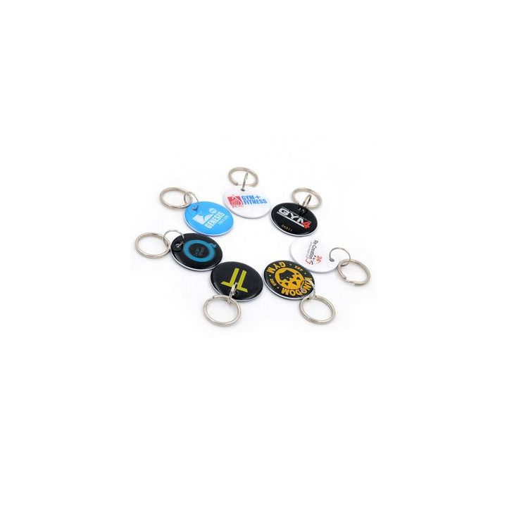 RFID sleutelhanger met doming in full colour