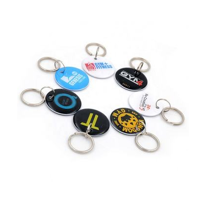 RFID sleutelhanger met doming in full colour