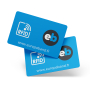 PVC RFID-kaarten 86x54mm