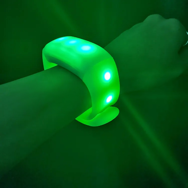 Lichtgevende LED-armbandjes met 10 LEDs