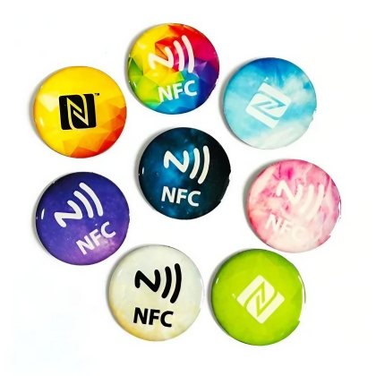 RFID stickers met fullcolour print