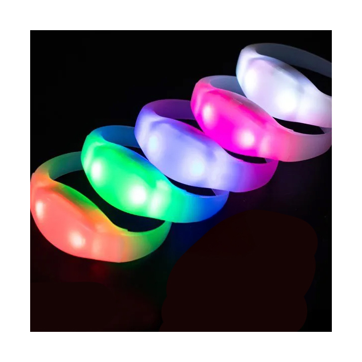 Lichtgevende Armbandjes met 4 LEDs