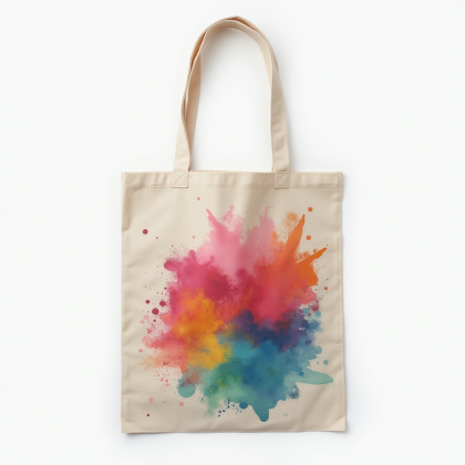 Katoenen tote bag 25x30 cm