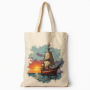 Katoenen tote bag 30x35 cm