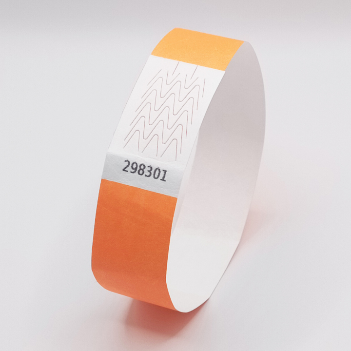 Blanco Tyvek® polsbandjes