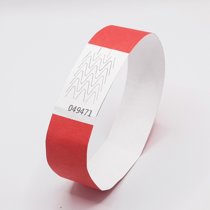 Blanco Tyvek® polsbandjes
