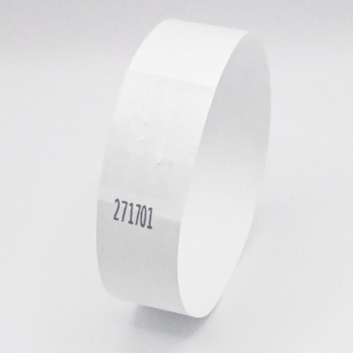 Blanco Tyvek® polsbandjes