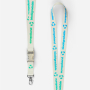 Biologisch afbreekbare keycords met afneembare clip
