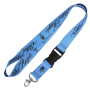 Satijnen keycord express met afneembare clip