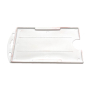 Harde Badgehouder Verticaal Gekleurd 54x86mm