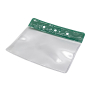 Zachte badgehouder van PVC met gekleurde versterking 86x54mm