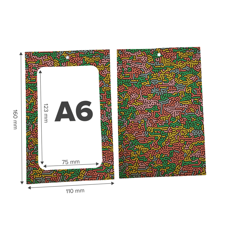 Kraft A6 Badgehouders Bedrukken