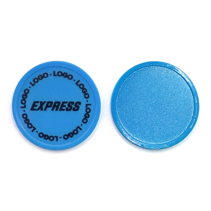 Express Consumptiemunten Bedrukt 1 Kleur Voorzijde