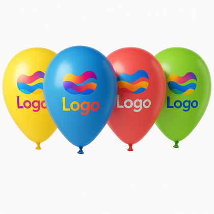 Bedrukte ballonnen 25 cm full colour