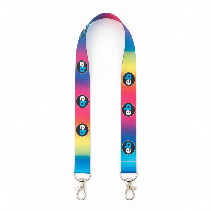 Keycords met dubbele karabijnhaak