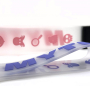 Sleutelhanger van zacht PVC met karabijnhaak