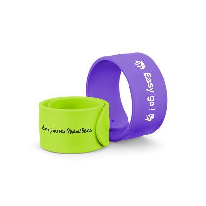 bracelet silicone slap
