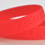 Siliconen polsbandjes met reliëf
