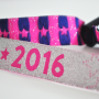 Geweven metallic polsbandjes