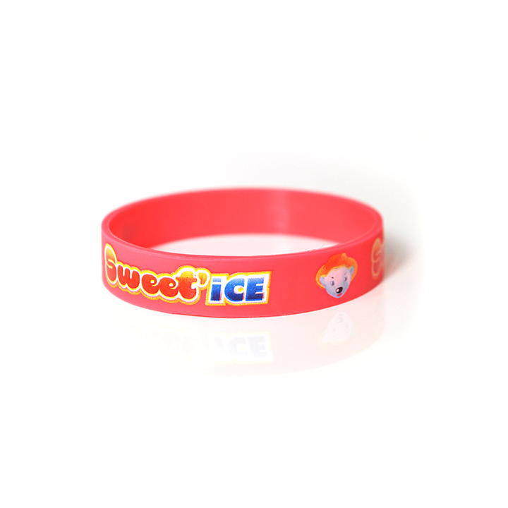 Siliconen polsbandjes met full-colour bedrukking