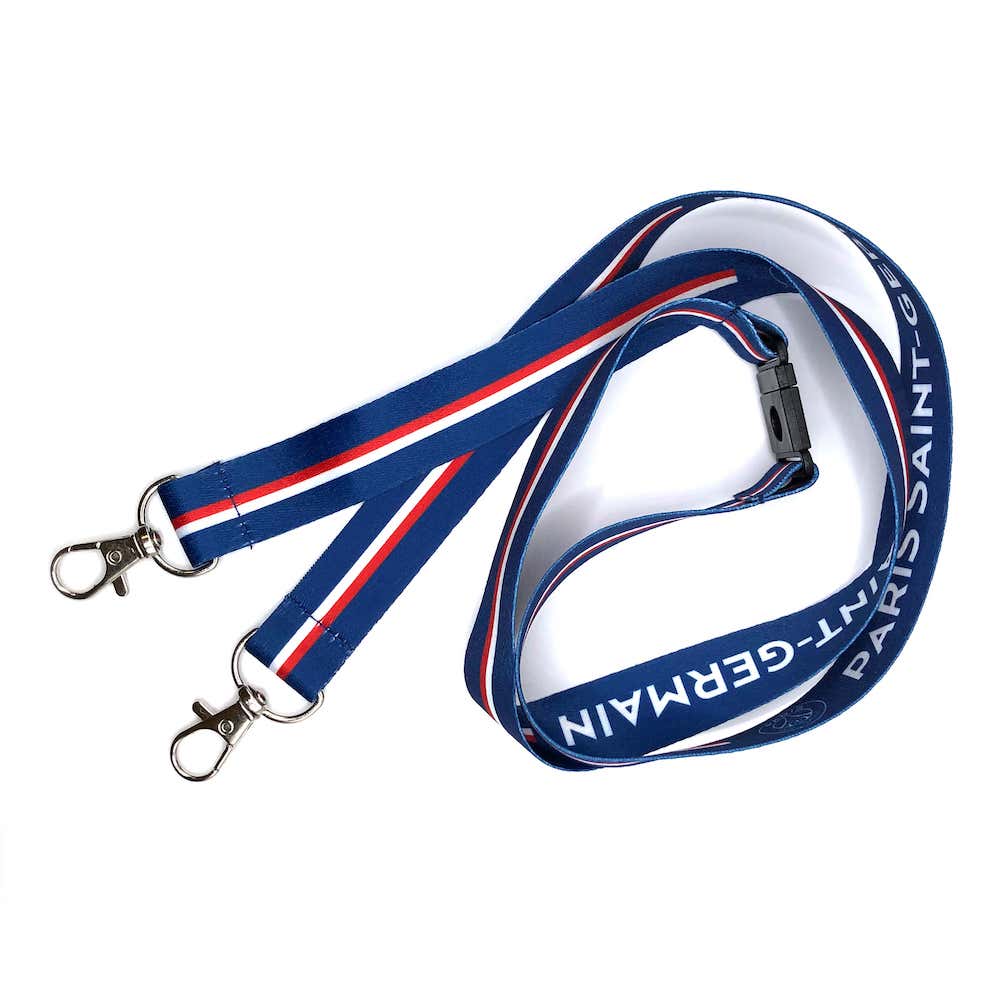 Keycord met dubbele karabijnhaak